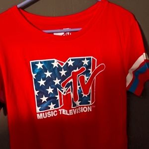 MTV shirt half shirt